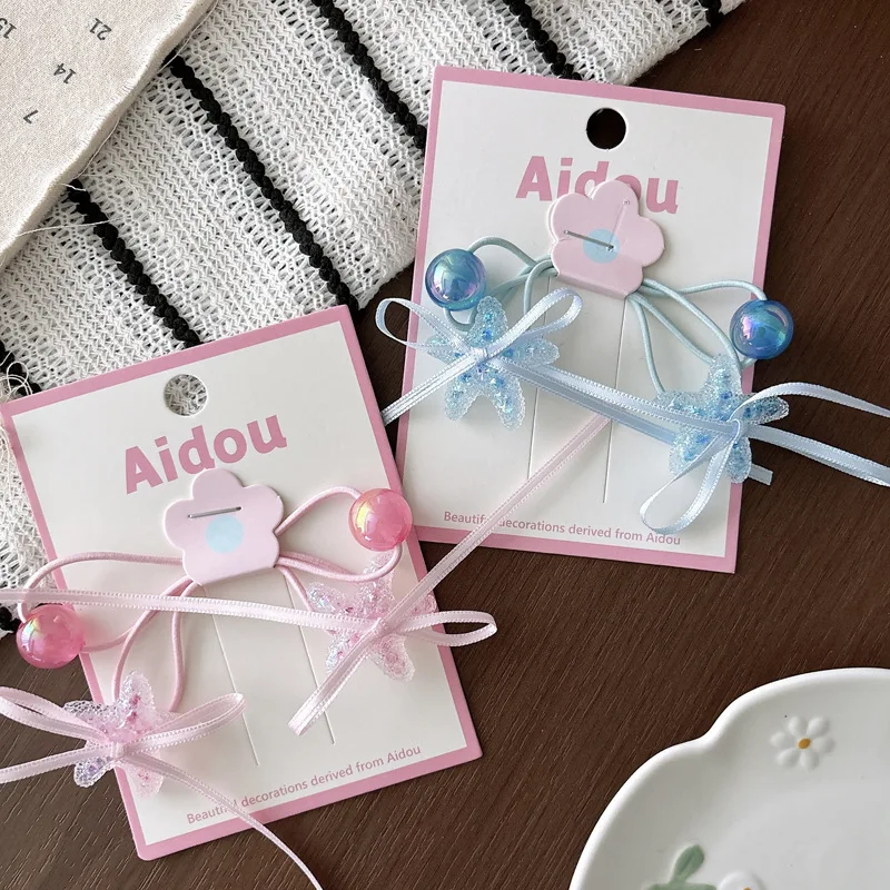 2pcs/set Sparkly Starfish Bow Twist Hair Ropes for Kids Elastic Non-Slip Ponytail Holders for Girls Gentle Cute Hair Ties
2pcs/set Sparkly Starfish Bow Twist Hair Ropes for Kids Elastic Non-Slip Ponytail Holders for Girls Gentle Cute Hair Ties