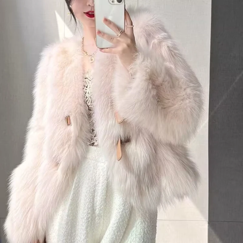 Faux Fur Short Coat for Women, Thick Furry Jacket, Fluffy Short Coat, Luxury , Korean Fashion, New, Autumn and Winter, 2023
Faux Fur Short Coat for Women, Thick Furry Jacket, Fluffy Short Coat, Luxury , Korean Fashion, New, Autumn and Winter, 2023