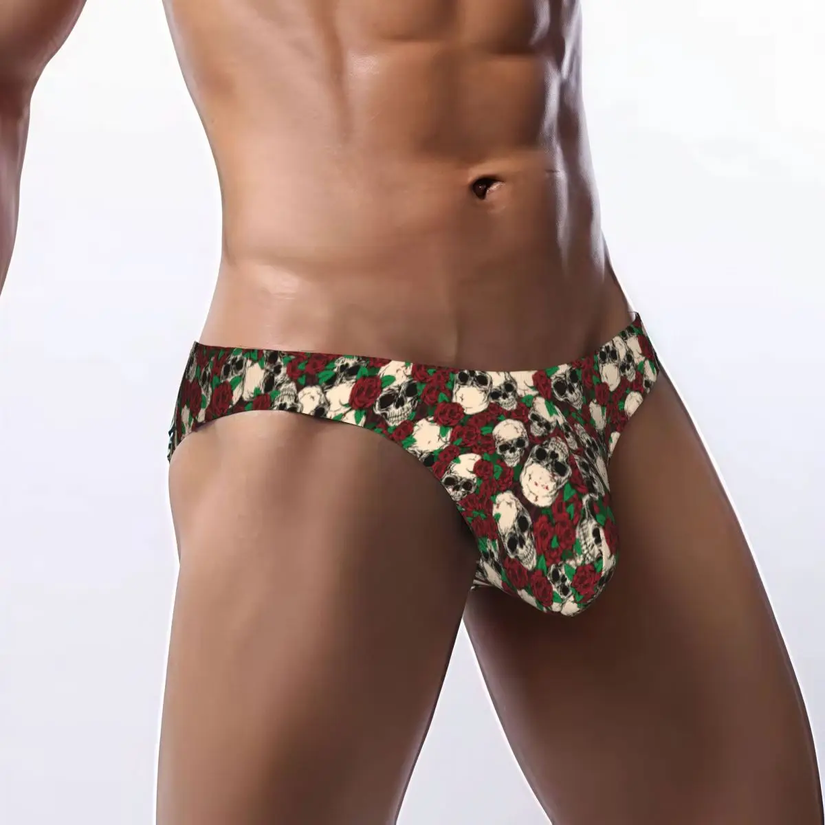 Men's Underwear Briefs Grunge Skulls And Roses Sexy Underpants Male Panties Bikini Underwear Ropa Pants
Men's Underwear Briefs Grunge Skulls And Roses Sexy Underpants Male Panties Bikini Underwear Ropa Pants