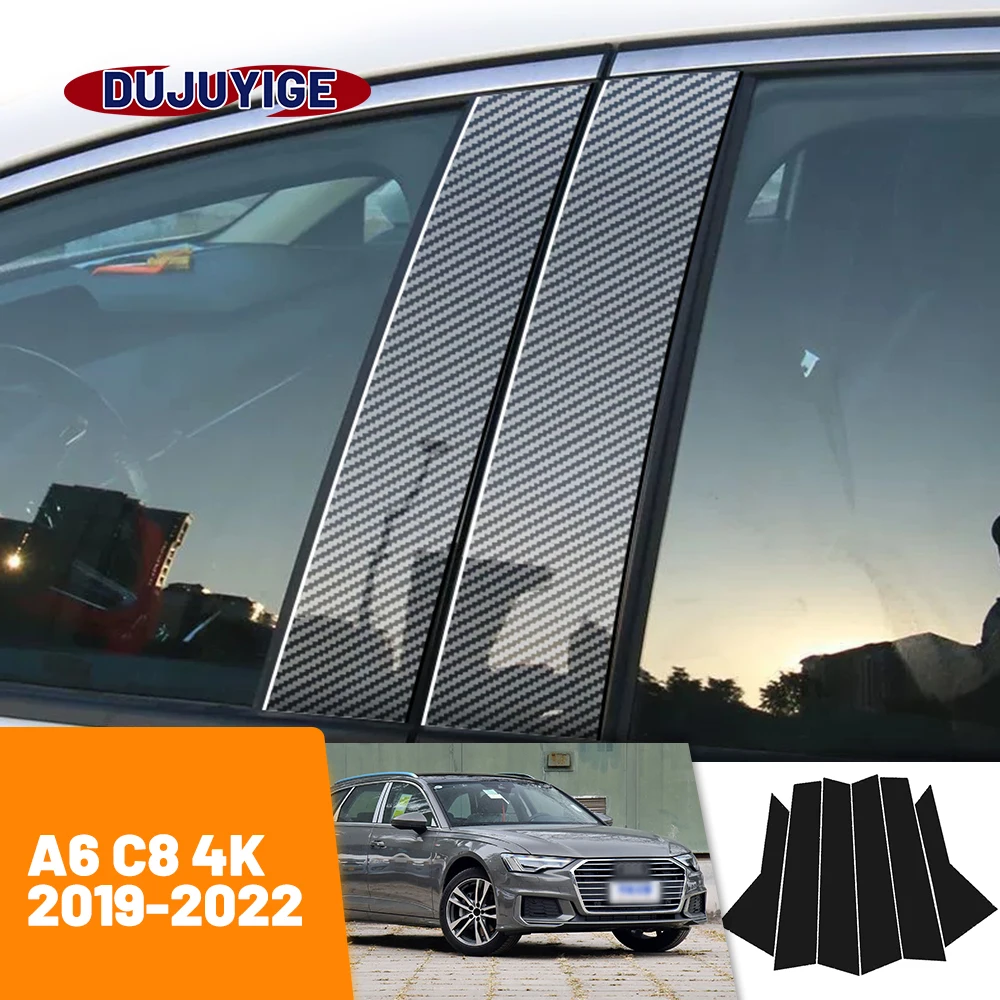 Для Audi A6 C8 4K 2019-2022 2020 2021 углеродное волокно оконная дверь Колонка по сделке B C столбик крышка отделка стикер
Для Audi A6 C8 4K 2019-2022 2020 2021 углеродное волокно оконная дверь Колонка по сделке B C столбик крышка отделка стикер