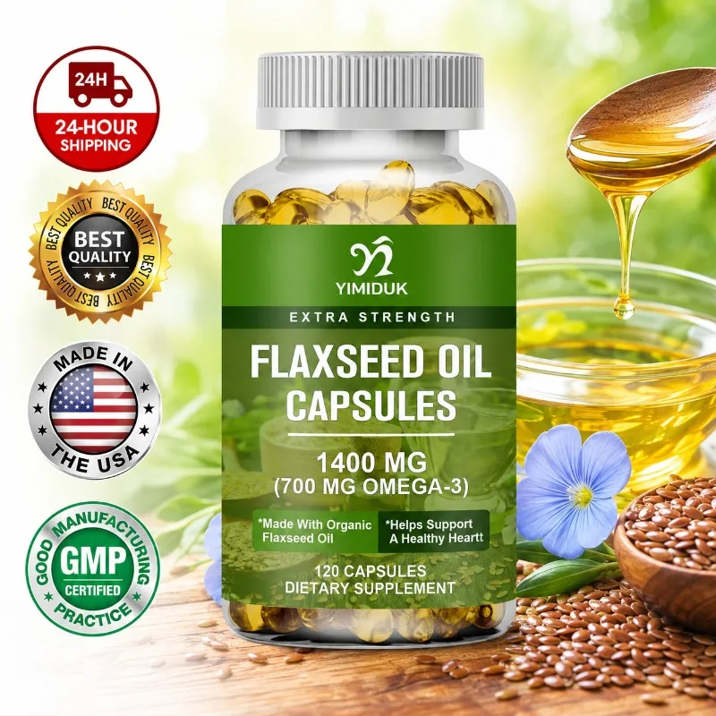 Organic Flaxseed Oil Supplements, with Cold-pressed Extract, Vitamin E, Sharpen Focus, Guard Vessels, Aid Sound Sleep
Organic Flaxseed Oil Supplements, with Cold-pressed Extract, Vitamin E, Sharpen Focus, Guard Vessels, Aid Sound Sleep