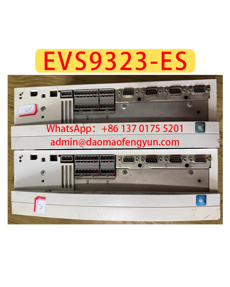 EVS9323-ES Used Servo drive Servo controller Frequency converter Tested ok,Fast shipping,EVS9323 ES
EVS9323-ES Used Servo drive Servo controller Frequency converter Tested ok,Fast shipping,EVS9323 ES