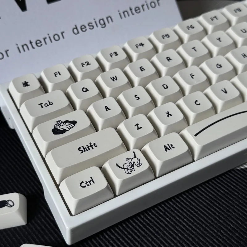 MiFuny милые круглые колпачки для ключей с кроликом 125 клавиши PBT DyeSublimation MOA/XDA профильные колпачки для механических клавиатур игровые аксессуары
MiFuny милые круглые колпачки для ключей с кроликом 125 клавиши PBT DyeSublimation MOA/XDA профильные колпачки для механических клавиатур игровые аксессуары