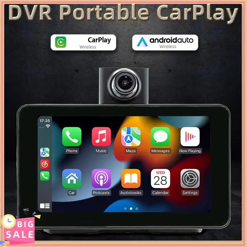 Better-Car 7 Inch Bluetooth Portable Screen Driving Recorder GPS Navigation Display Wireless Carplay Android AUTO MP5 Player
Better-Car 7 Inch Bluetooth Portable Screen Driving Recorder GPS Navigation Display Wireless Carplay Android AUTO MP5 Player