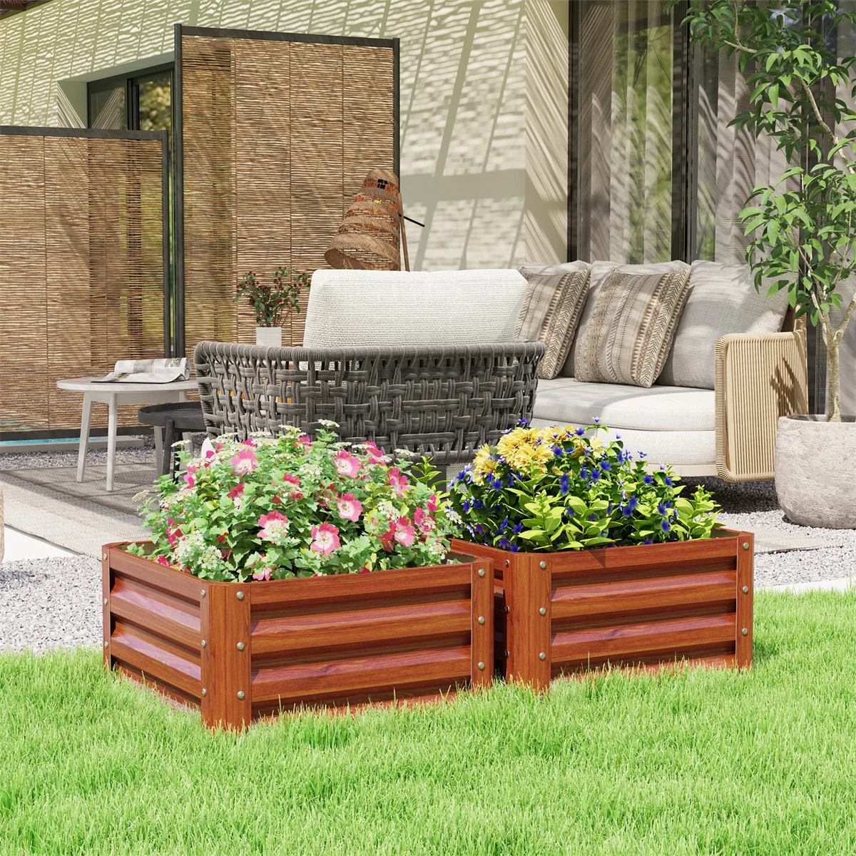 Parterre Garden, Балконная подставка для растений, Соберите широкое разнообразие любимых растений, овощей, трав и цветы, Коричневый
Parterre Garden, Балконная подставка для растений, Соберите широкое разнообразие любимых растений, овощей, трав и цветы, Коричневый