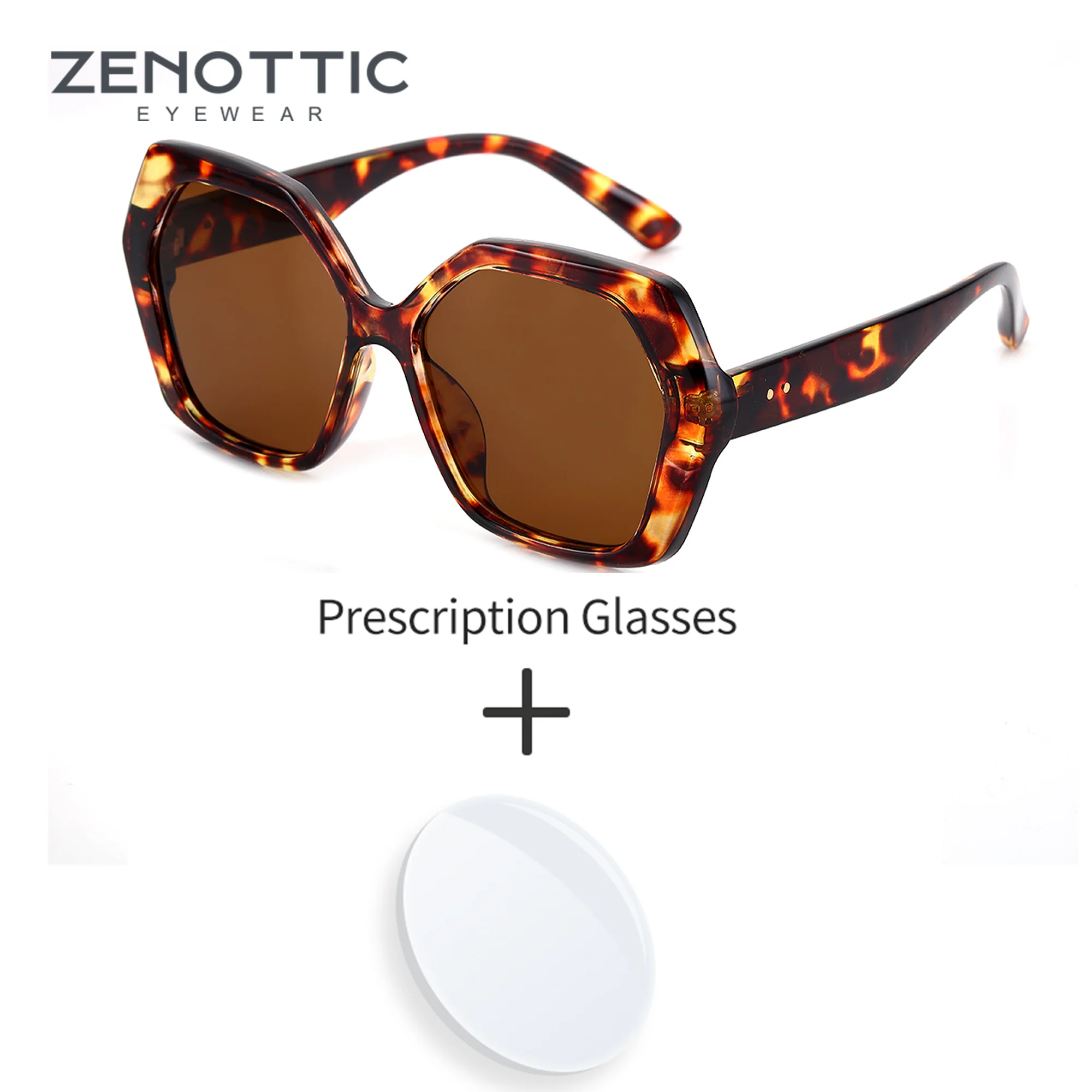 ZENOTTIC Fashion Prescription Sunglasses Polygonal Progressive Sun Glasses For Women Uv400 100% Protection Outdoor Shades 
ZENOTTIC Fashion Prescription Sunglasses Polygonal Progressive Sun Glasses For Women Uv400 100% Protection Outdoor Shades