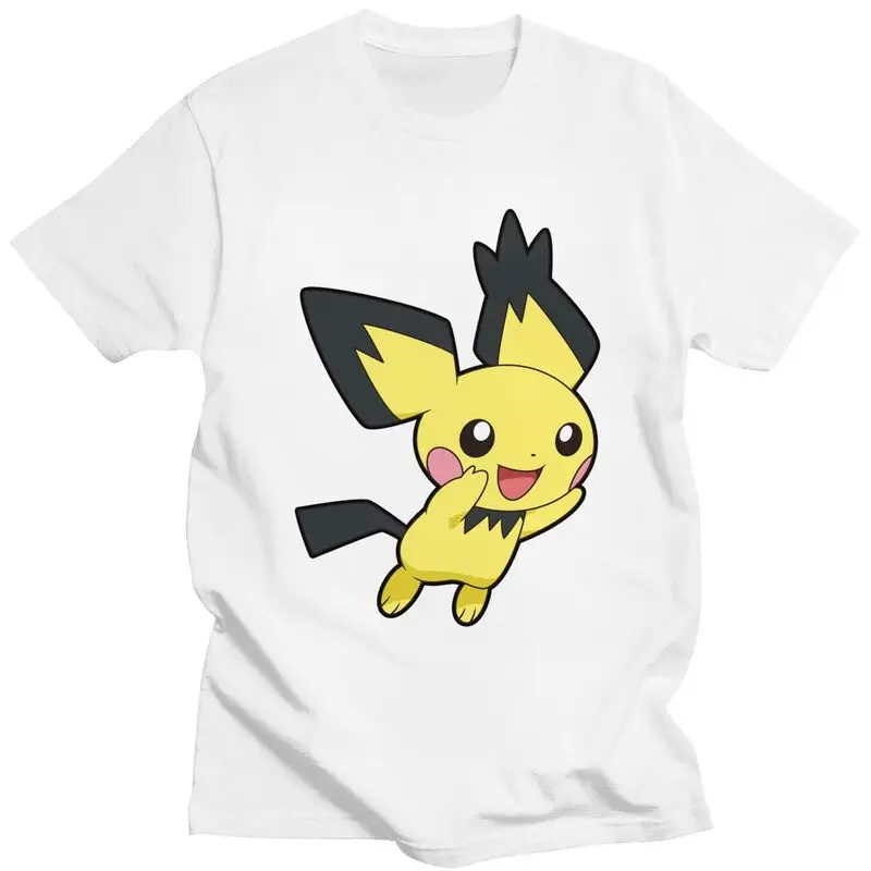 Футболки P-Pikachus с ричу из мультфильма, Мужская Уличная одежда с коротким рукавом, Необычная футболка, свободная мягкая хлопковая футболка, Топы, одежда
Футболки P-Pikachus с ричу из мультфильма, Мужская Уличная одежда с коротким рукавом, Необычная футболка, свободная мягкая хлопковая футболка, Топы, одежда