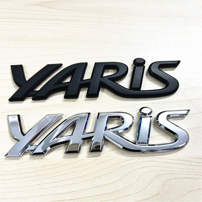 3D металлическая эмблема-значок Yaris, матовая черная, с хромированным покрытием, наклейка с надписью на крышку багажника для Toyota Yaris, аксессуары для декора экстерьера автомобиля
3D металлическая эмблема-значок Yaris, матовая черная, с хромированным покрытием, наклейка с надписью на крышку багажника для Toyota Yaris, аксессуары для декора экстерьера автомобиля