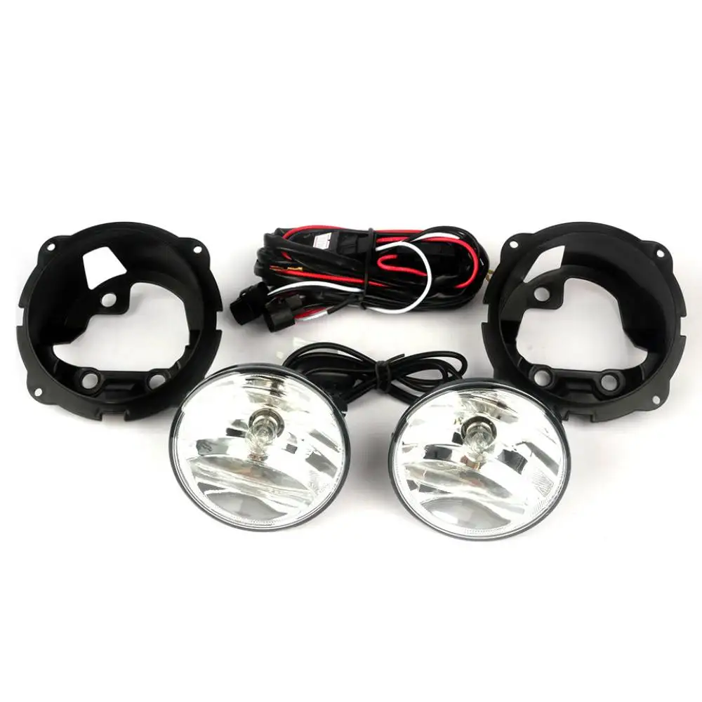 July King Car Fog Lamp Assembly compatible for Ford Escape 2009-2012, 4300K Halogen Blub + Braket+ Harness + Switch
July King Car Fog Lamp Assembly compatible for Ford Escape 2009-2012, 4300K Halogen Blub + Braket+ Harness + Switch