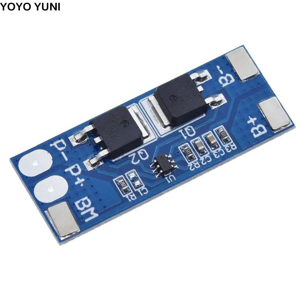 Durable 2S Li-ion BMS 18650 8A 7.4V 8.4V Protection Board BMS Battery PCB Protecting
Durable 2S Li-ion BMS 18650 8A 7.4V 8.4V Protection Board BMS Battery PCB Protecting