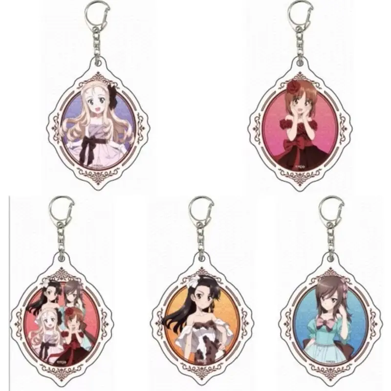 HOT Anime Girls and Chariots Acrylic keychain as a gift for friends, a desktop decoration Schoolbag pendant Birthday present 6CM
HOT Anime Girls and Chariots Acrylic keychain as a gift for friends, a desktop decoration Schoolbag pendant Birthday present 6CM