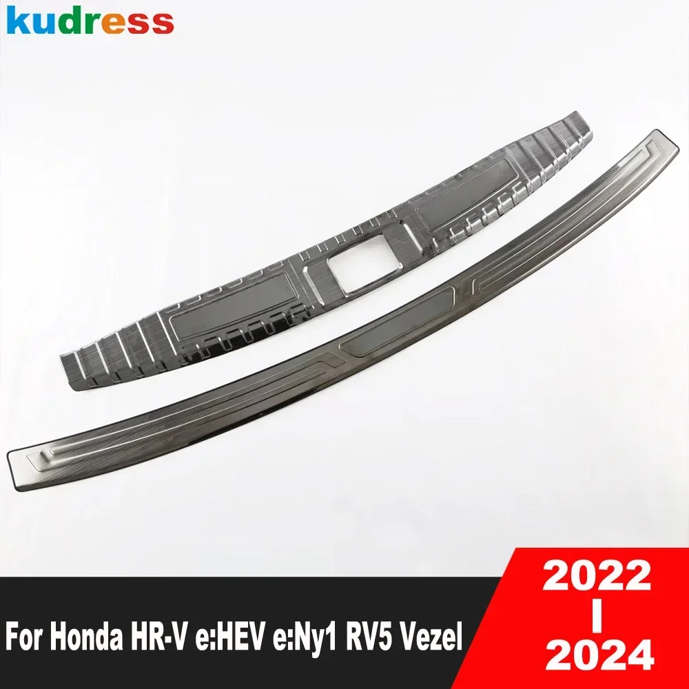 Rear Trunk Bumper Cover Trim For Honda HR-V e:HEV e:Ny1 RV5 Vezel 2022 2023 2024 Steel Car Tailgate Door Sill Plate Gurad Pad
Rear Trunk Bumper Cover Trim For Honda HR-V e:HEV e:Ny1 RV5 Vezel 2022 2023 2024 Steel Car Tailgate Door Sill Plate Gurad Pad