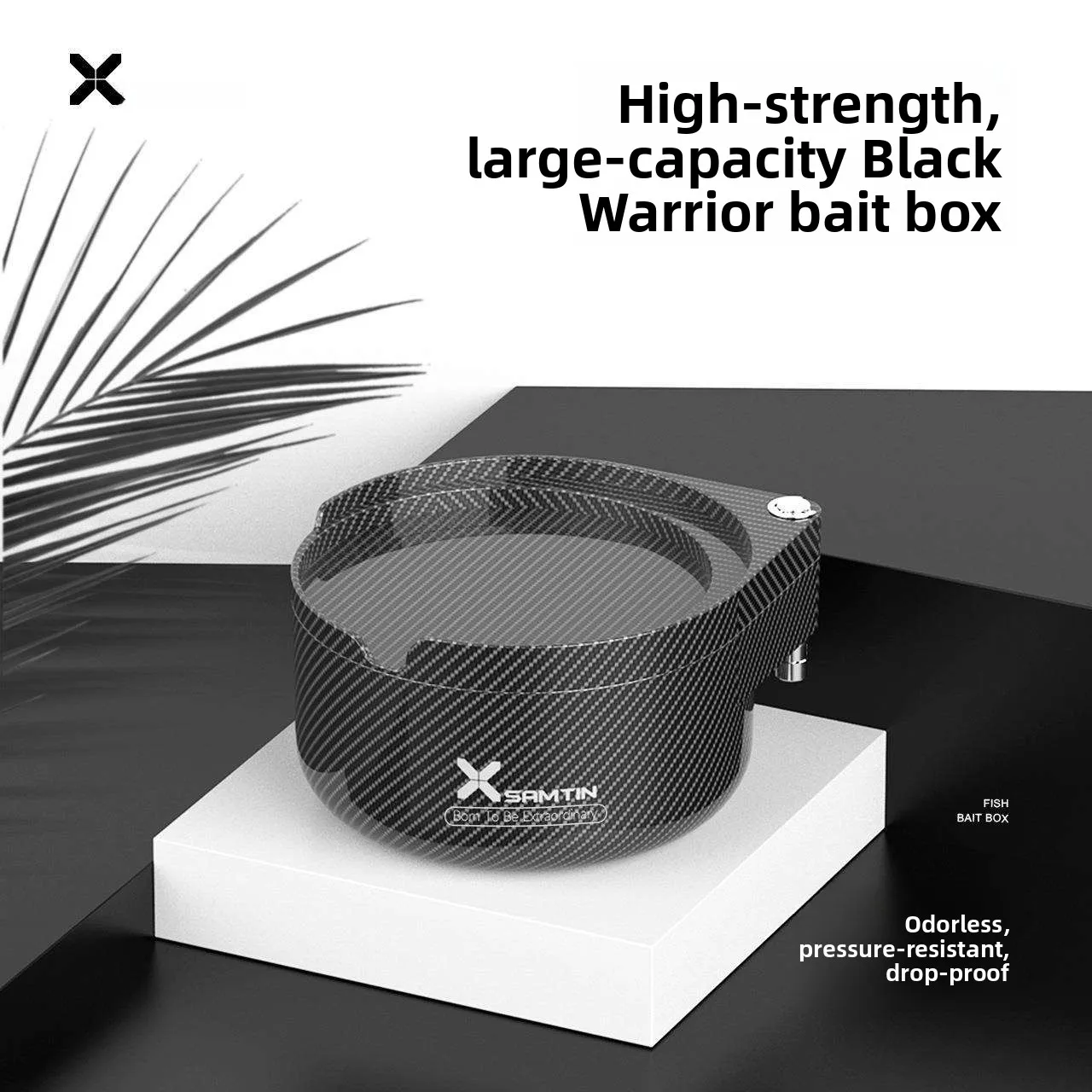Laisin XR911 Black Samurai Double Layer Carbon Fiber Texture Bait Box Fishing Gear Outdoor Camping Travel Supplies
Laisin XR911 Black Samurai Double Layer Carbon Fiber Texture Bait Box Fishing Gear Outdoor Camping Travel Supplies