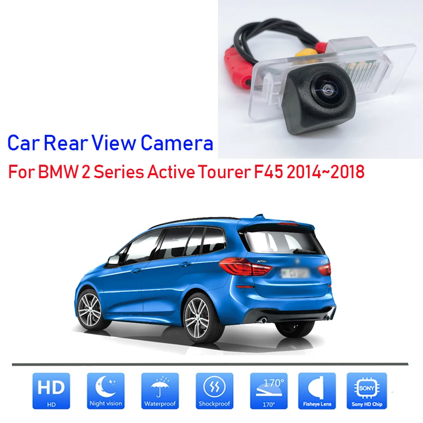 HD Night Vision Backup Rear View camera For BMW 2 Series Active Tourer F45 2014 2015 2016 2017 2018 CCD license plate Camera
HD Night Vision Backup Rear View camera For BMW 2 Series Active Tourer F45 2014 2015 2016 2017 2018 CCD license plate Camera
