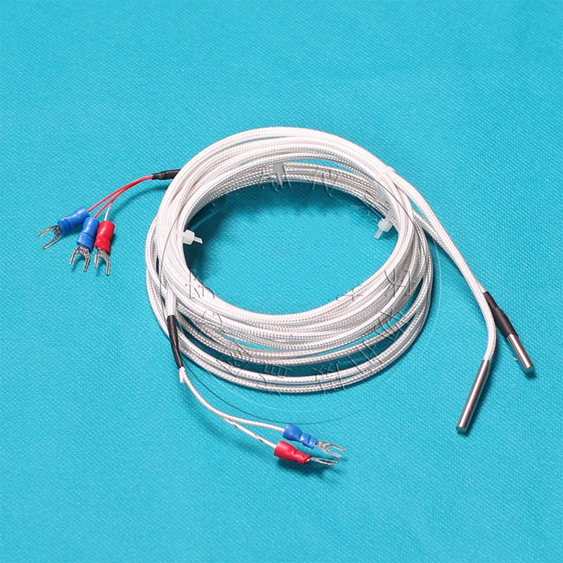 Temperature sensor thermal resistance PT100 simple tetrafluoro silver plated waterproof type
Temperature sensor thermal resistance PT100 simple tetrafluoro silver plated waterproof type