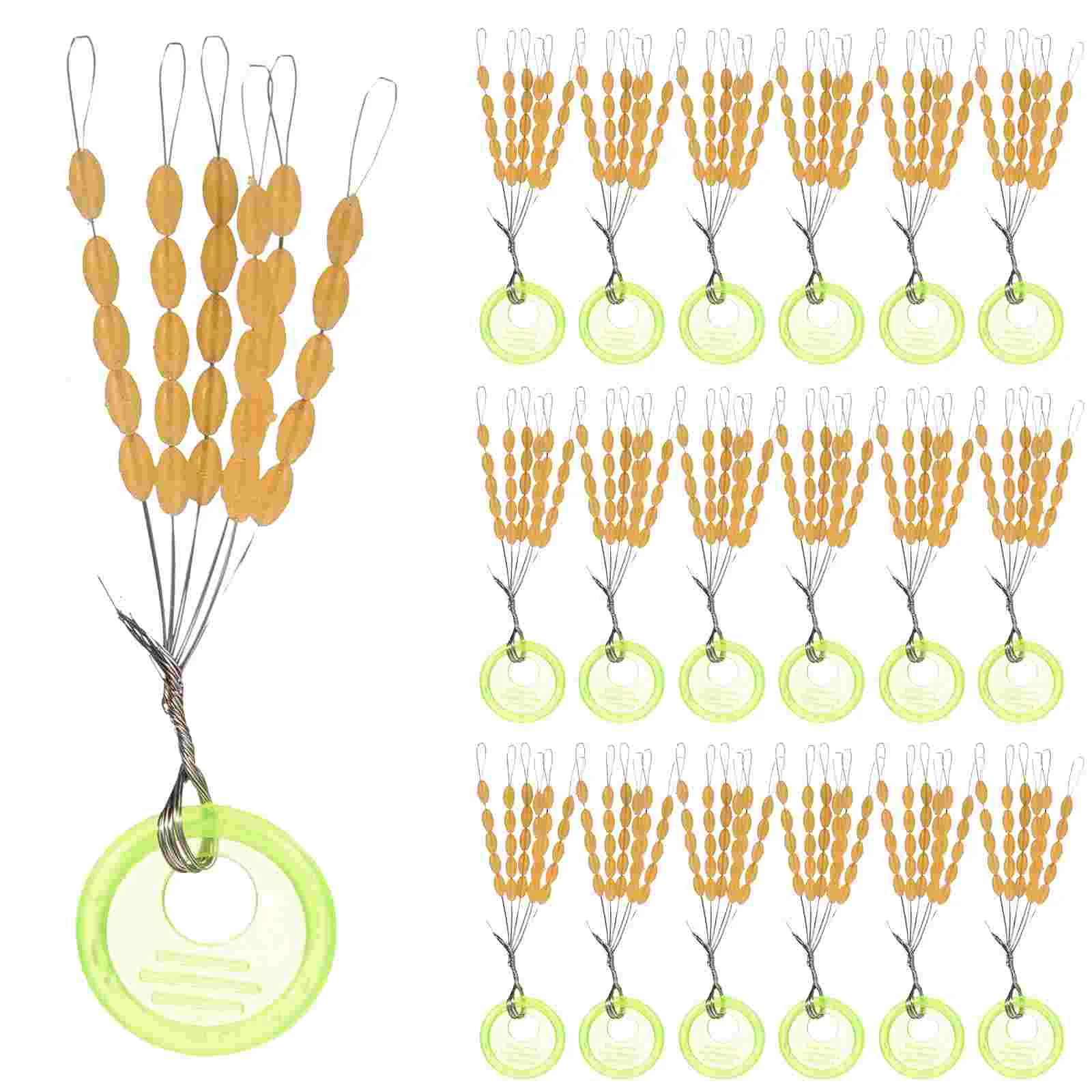 60 Pcs Angling Accessories Stoppers Fishing Twine Float Plug Supplies Line Stops Metal Tackle
60 Pcs Angling Accessories Stoppers Fishing Twine Float Plug Supplies Line Stops Metal Tackle