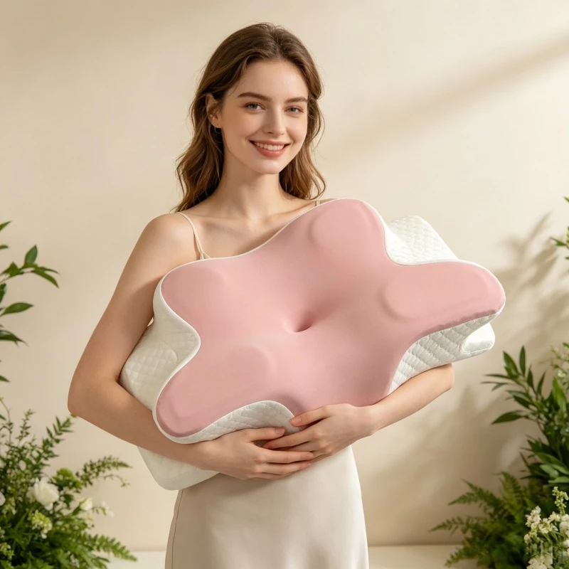 Slow Rebound Memory Foam Pillow Summer Cold Cooling Butterfly Cervical Pillow for Neck Pain Relief Home Bed Use
Slow Rebound Memory Foam Pillow Summer Cold Cooling Butterfly Cervical Pillow for Neck Pain Relief Home Bed Use