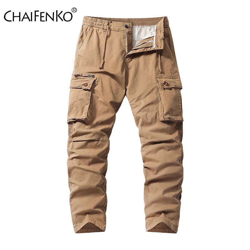 Spring Autumn Retro Men Casual Pants Outdoors Motion Fashion Solid Cargo Pants New Multiple Pockets Simplicity Trousers Men
Spring Autumn Retro Men Casual Pants Outdoors Motion Fashion Solid Cargo Pants New Multiple Pockets Simplicity Trousers Men