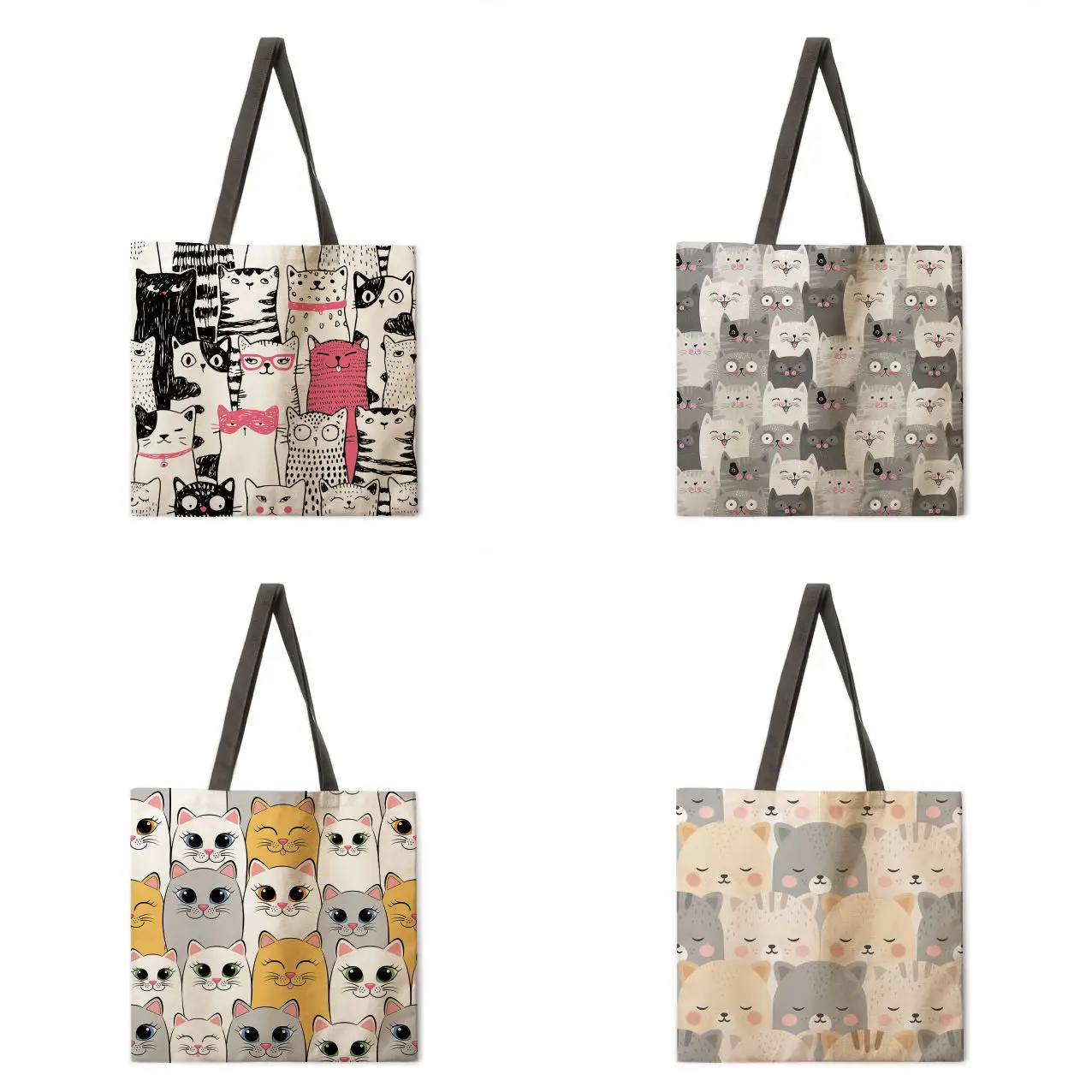 Oil painting cat linen handbag lightweight shoulder bag large capacity environmentally friendly shopping bag tote bag
Oil painting cat linen handbag lightweight shoulder bag large capacity environmentally friendly shopping bag tote bag