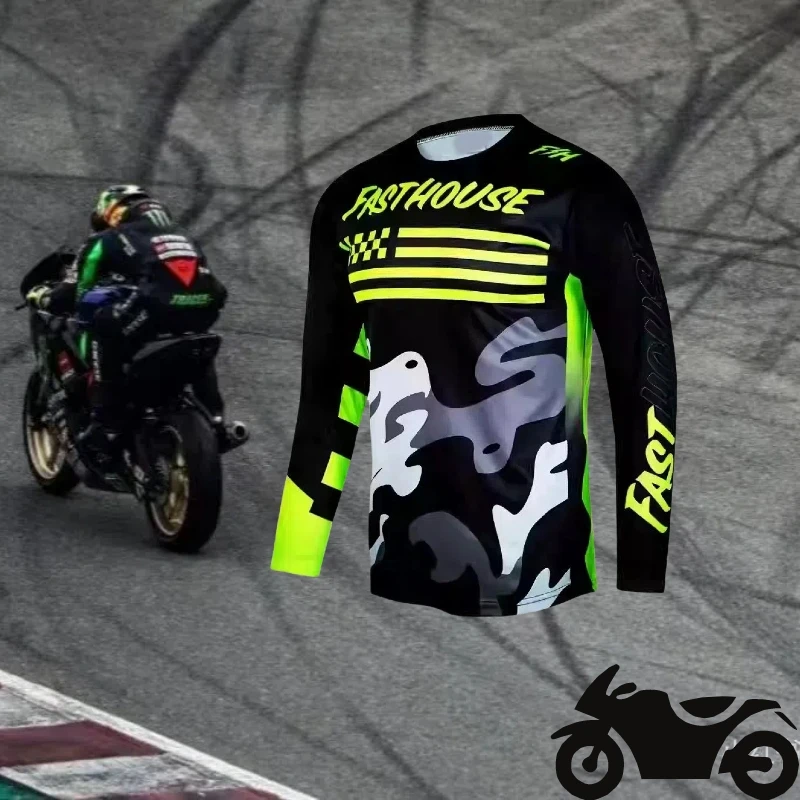 Motorcycle Sports Clothing, Long Sleeved Off-road Motorcycle, Bicycle Riding Clothing, Quick Drying Outdoor Sports Clothing, Top
Motorcycle Sports Clothing, Long Sleeved Off-road Motorcycle, Bicycle Riding Clothing, Quick Drying Outdoor Sports Clothing, Top