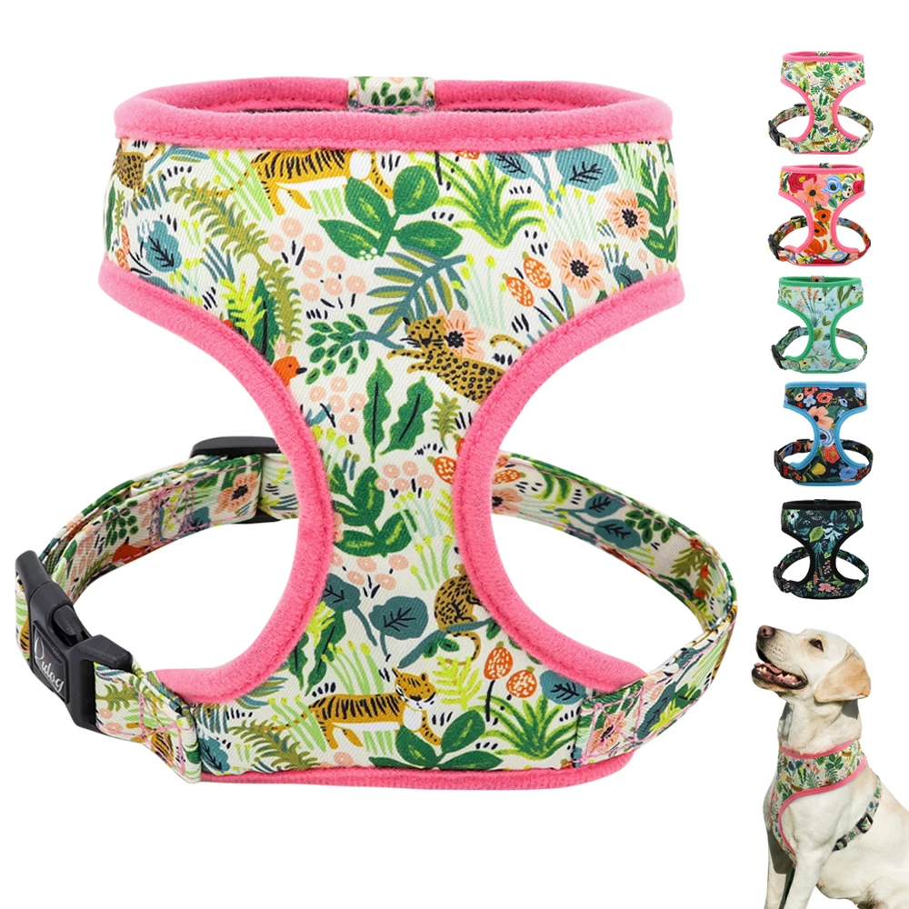 Soft Mesh Dog Harness Nylon Flower Pet Dogs Vest Harnesses Fruit Print Puppy Cat Harness Breathable for Small Medium Dogs Yorkie
Soft Mesh Dog Harness Nylon Flower Pet Dogs Vest Harnesses Fruit Print Puppy Cat Harness Breathable for Small Medium Dogs Yorkie