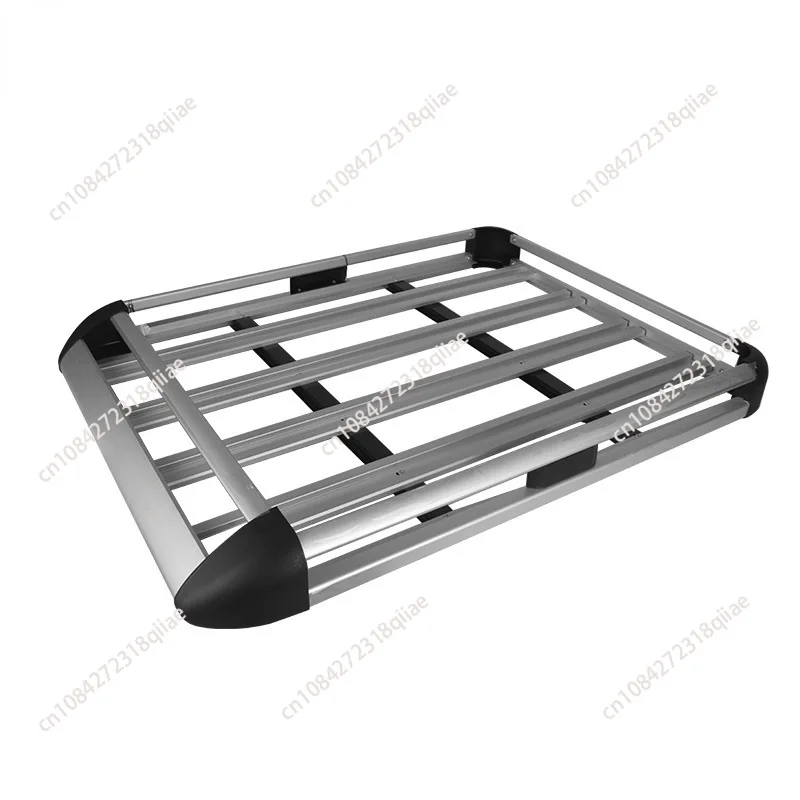 Silver Black Universal Car Roof Rack Cargo Aluminum Alloy Top Carrier Luggage Basket with Bars for SUV -Single Deck 127*90 Cm
Silver Black Universal Car Roof Rack Cargo Aluminum Alloy Top Carrier Luggage Basket with Bars for SUV -Single Deck 127*90 Cm