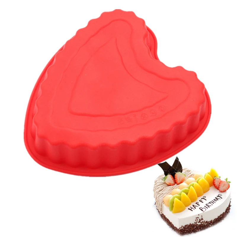 Silicone Love Heart Shape Lace Cake Pan Mould Bread Candy Mold Microwave Oven DIY Wedding Party Decoration
Silicone Love Heart Shape Lace Cake Pan Mould Bread Candy Mold Microwave Oven DIY Wedding Party Decoration