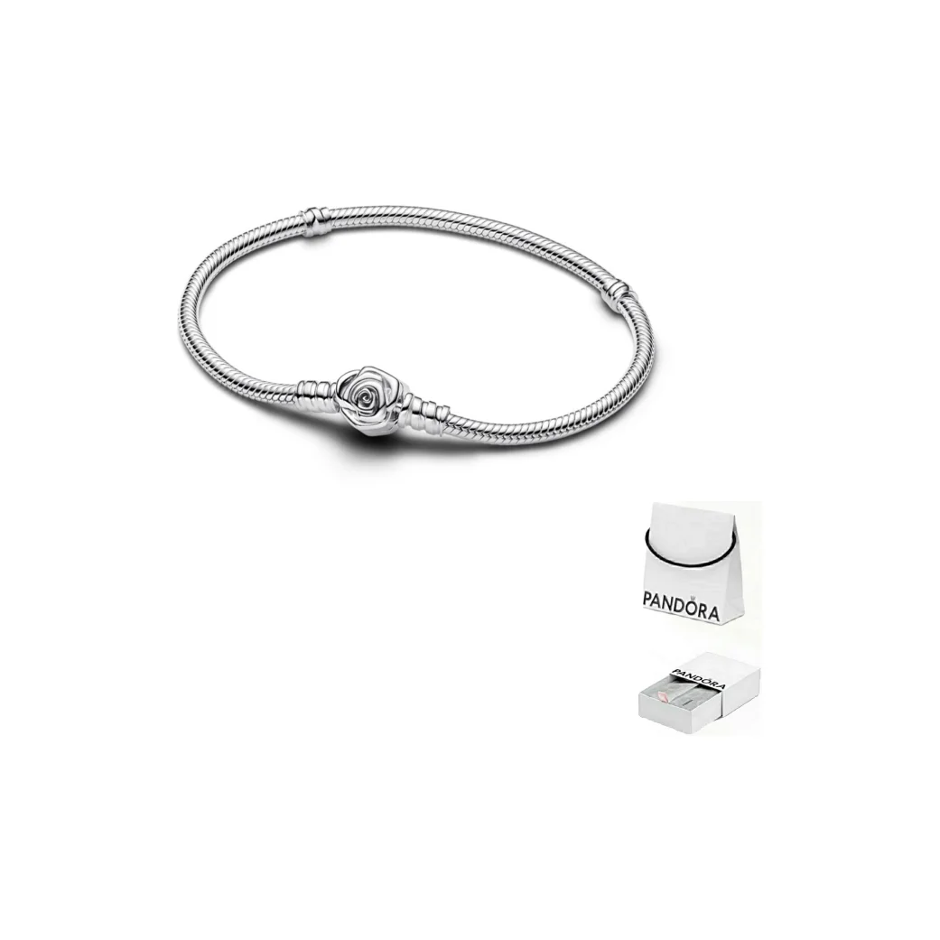 Pandora 925 Sterling Silver Bracelets Women's Silver 593211C00
Pandora 925 Sterling Silver Bracelets Women's Silver 593211C00