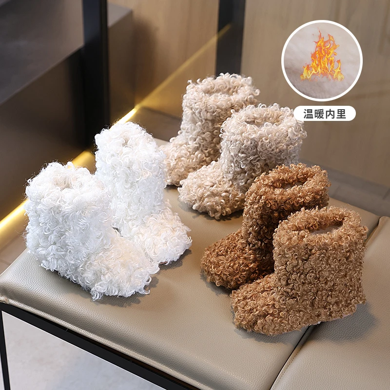2025 Brand Girl Boot Autumn New Plush Plush Kid Shoe Lamb Hair Cotton Shoe Winter Boots Fashion Kid Snow Boots Designer Shoes
2025 Brand Girl Boot Autumn New Plush Plush Kid Shoe Lamb Hair Cotton Shoe Winter Boots Fashion Kid Snow Boots Designer Shoes