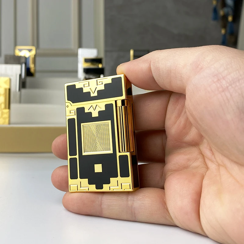 New commemorative edition single and double flame luxury lighter Ping Sound natural paint cigarette smoking butane lighter 18135
New commemorative edition single and double flame luxury lighter Ping Sound natural paint cigarette smoking butane lighter 18135