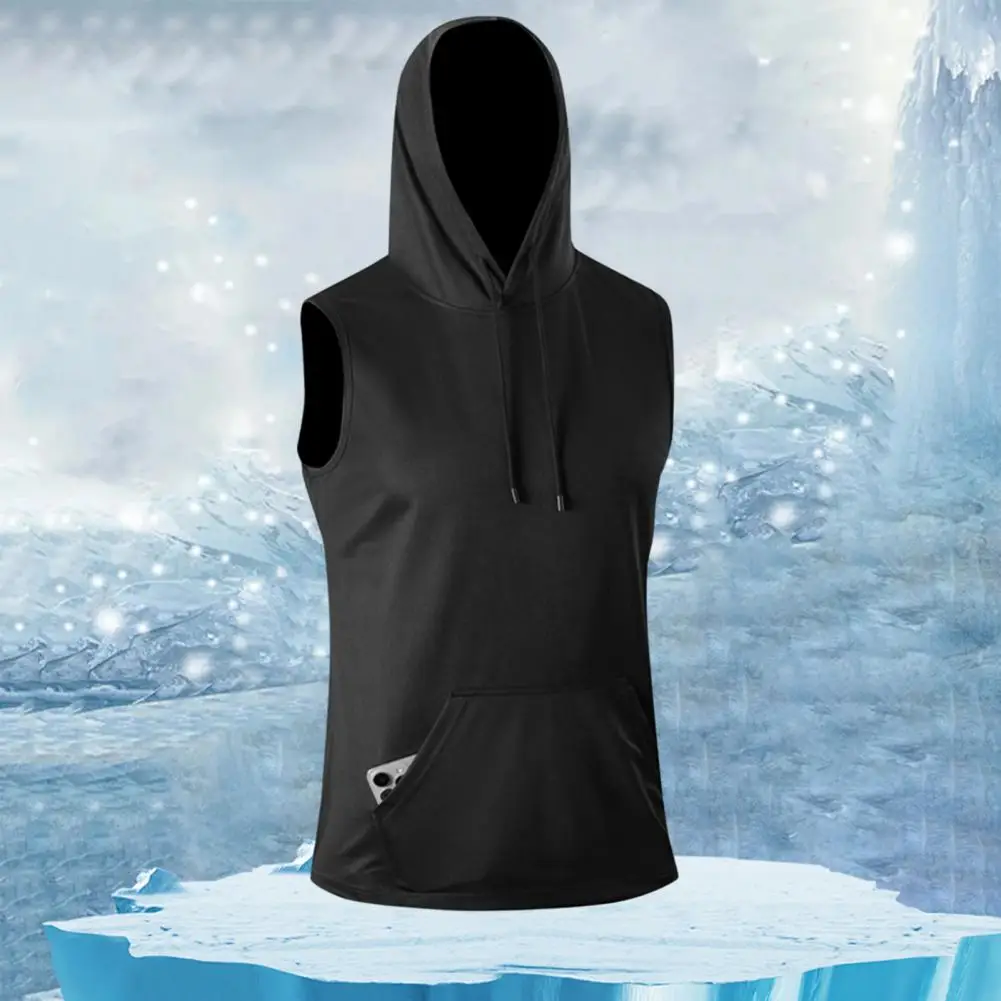 Men Vest with Rope-coated Design Stylish Men's Hooded Vest with Front Pocket Rope-coated Design for Street Wear Home Gym
Men Vest with Rope-coated Design Stylish Men's Hooded Vest with Front Pocket Rope-coated Design for Street Wear Home Gym