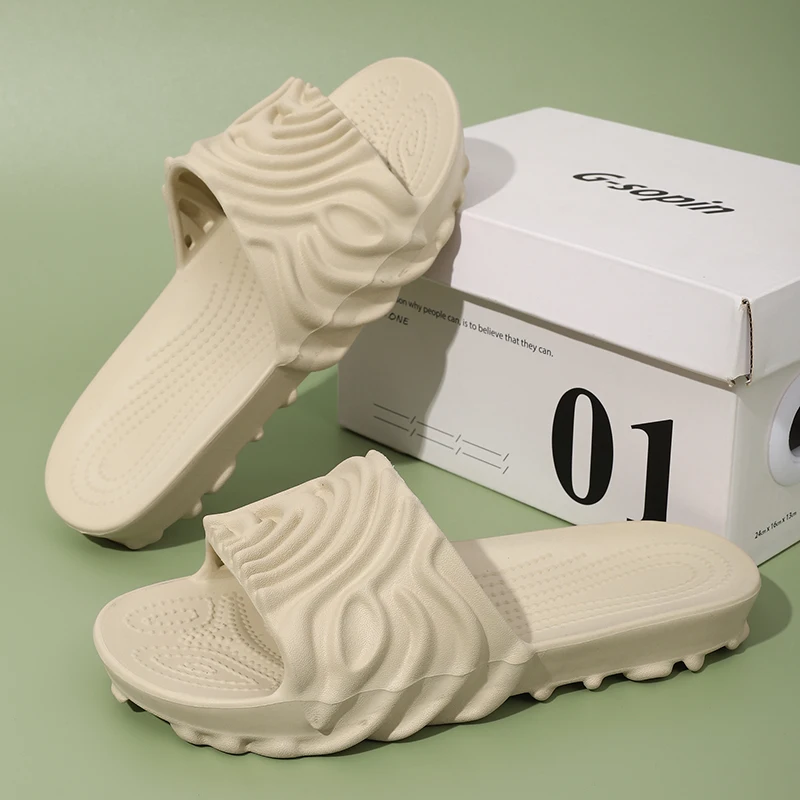 Comfortable EVA Slippers Closed Toe Couple Style Thick Sole Anti-slip All-match Casual Indoor Outdoor Daily Wear Slippers
Comfortable EVA Slippers Closed Toe Couple Style Thick Sole Anti-slip All-match Casual Indoor Outdoor Daily Wear Slippers