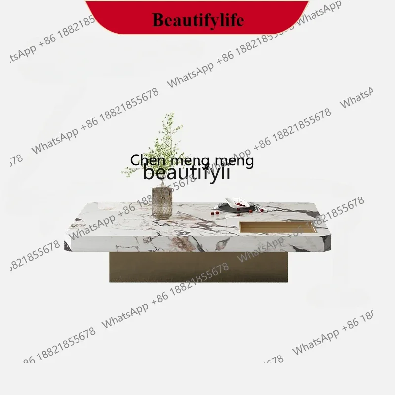 G153 Living Room Home Simple Marble Luxury Slate Tea Table Minimalist Italian Light Luxury Silent Style Tea Table
G153 Living Room Home Simple Marble Luxury Slate Tea Table Minimalist Italian Light Luxury Silent Style Tea Table