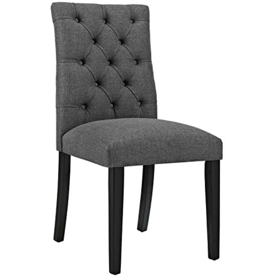MO- Duchess Modern Tufted Button Upholstered Fabric Parsons Dining Chair Gray
MO- Duchess Modern Tufted Button Upholstered Fabric Parsons Dining Chair Gray
