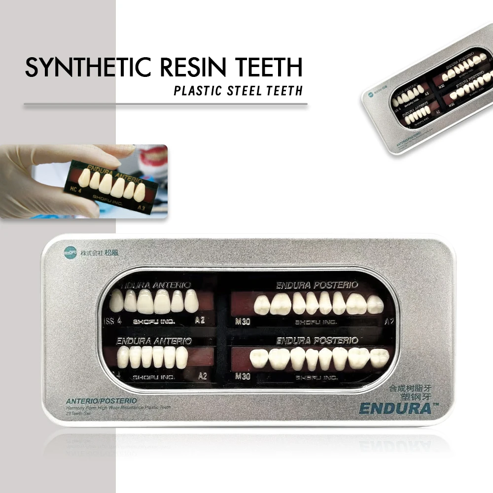 28Pcs/Set Dental Synthetic Resin Teeth Full Mouth Dental Denture Teeth Acrylic False Teeth Temporary Tooth Repair
28Pcs/Set Dental Synthetic Resin Teeth Full Mouth Dental Denture Teeth Acrylic False Teeth Temporary Tooth Repair