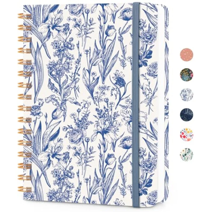 Lined Spiral Journal Notebook, A5 College Ruled Notebook for Journaling, Note-Taking, and Daily Planning, Durable Hardcover wit
Lined Spiral Journal Notebook, A5 College Ruled Notebook for Journaling, Note-Taking, and Daily Planning, Durable Hardcover wit