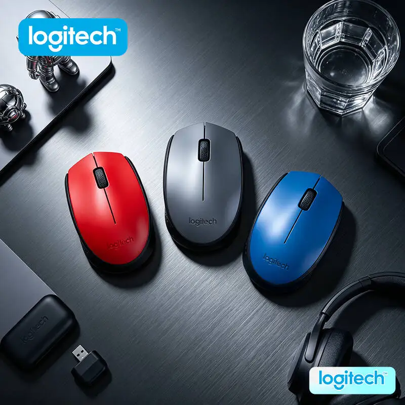 Logitech M170 Wireless Mouse Compact-Carry Design 2.4GHz 1000DPI 12-Month Battery for Travel Work Office Use
Logitech M170 Wireless Mouse Compact-Carry Design 2.4GHz 1000DPI 12-Month Battery for Travel Work Office Use