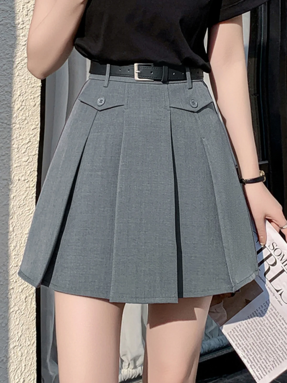 Emily Clud High Waist A-Line Skirt Women's Summer Suiting Pleated Skirts Slimming Anti-Light Casual ort Skirts
Emily Clud High Waist A-Line Skirt Women's Summer Suiting Pleated Skirts Slimming Anti-Light Casual ort Skirts