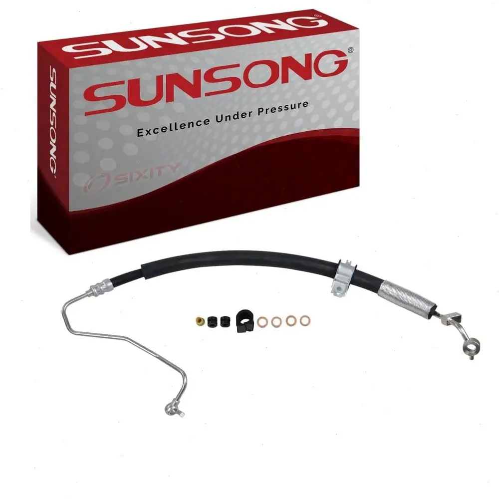 Power Steering Fluid Hose Assembly, Black
Power Steering Fluid Hose Assembly, Black