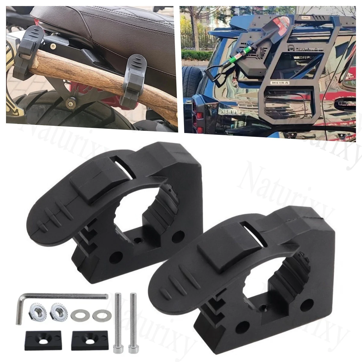 2/4pcs Rubber Clamps Quick Release Mounting Clamps 30-40mm for Car Off Road Truck Trailer RV Boat Accessories Mounting Clips
2/4pcs Rubber Clamps Quick Release Mounting Clamps 30-40mm for Car Off Road Truck Trailer RV Boat Accessories Mounting Clips