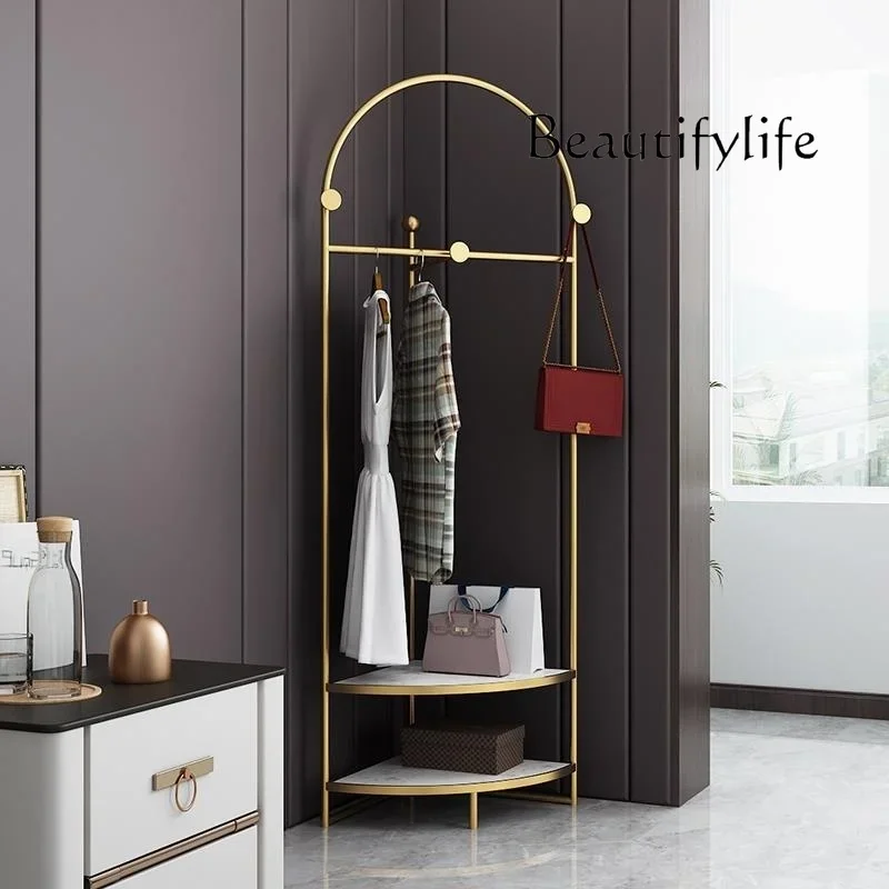 Изготовленная на заказ скандинавская вешалка для одежды INS для спальни, напольная домашняя угловая вешалка для ванной комнаты, роскошная двойная вешалка для одежды
Изготовленная на заказ скандинавская вешалка для одежды INS для спальни, напольная домашняя угловая вешалка для ванной комнаты, роскошная двойная вешалка для одежды