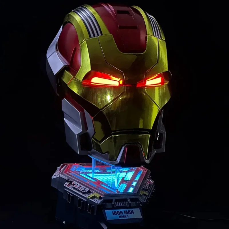 1:1 Iron Man MK17 Helmet With Jarvis Voice Control Electric Wearable Auto Open Close Mechanical Full Face Collectible Toy Gift
1:1 Iron Man MK17 Helmet With Jarvis Voice Control Electric Wearable Auto Open Close Mechanical Full Face Collectible Toy Gift