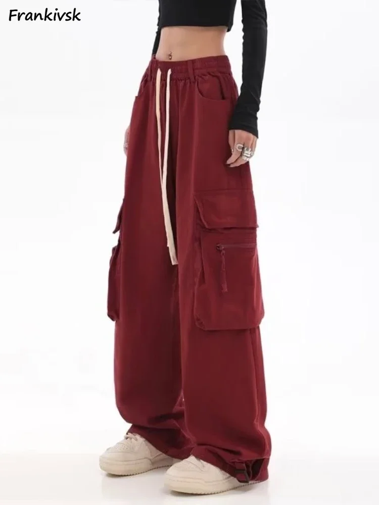 Hip Hop Pants Women Unisex Retro American Style Schoolgirls Trousers Fashion Baggy Joggers Autumn Summer High Waisted Streetwear
Hip Hop Pants Women Unisex Retro American Style Schoolgirls Trousers Fashion Baggy Joggers Autumn Summer High Waisted Streetwear