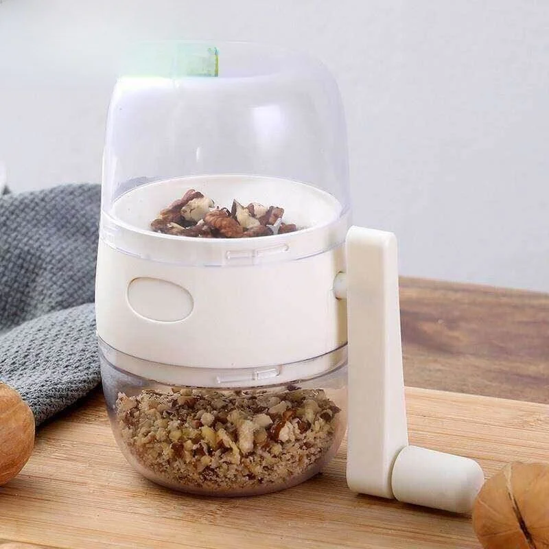 Manual Hand-Cranked Dry Fruit Nut Ginger Garlic Walnut Meat Peanut Particle Grinder Easy to Clean No Plug Required
Manual Hand-Cranked Dry Fruit Nut Ginger Garlic Walnut Meat Peanut Particle Grinder Easy to Clean No Plug Required