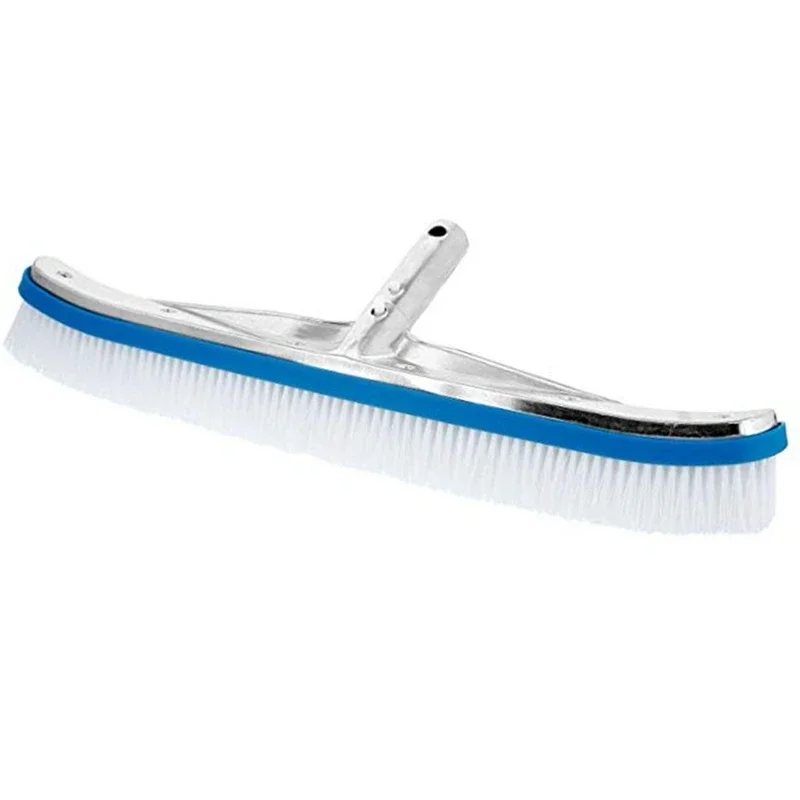 18 inch Swimming Pool Cleaning Brush Aluminium alloy Walls Cleaning Supplies for Pond Spa Hot Spring Swimming Pool Cleaning Tool
18 inch Swimming Pool Cleaning Brush Aluminium alloy Walls Cleaning Supplies for Pond Spa Hot Spring Swimming Pool Cleaning Tool