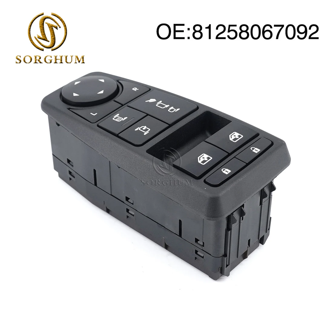 Блок переключения стеклоподъемника 81258067092 81258067107 для MAN Truck TGL TGM TGS TGX, 24 В
Блок переключения стеклоподъемника 81258067092 81258067107 для MAN Truck TGL TGM TGS TGX, 24 В
