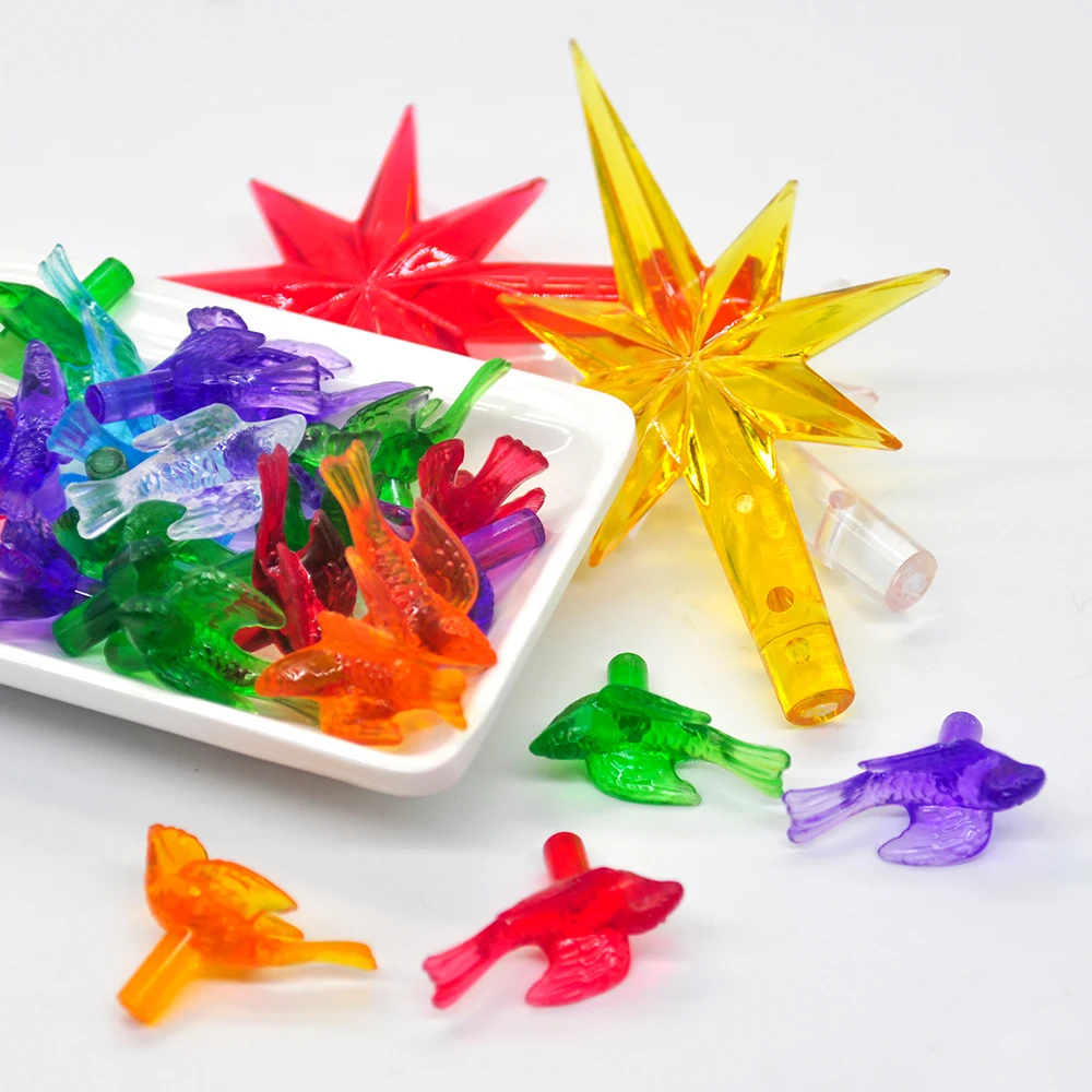 103pcs Colorful Ceramic Christmas Tree Replacement Bulb Multicolor Small Swallow Seven-pointed Star Christmas Home Decoration
103pcs Colorful Ceramic Christmas Tree Replacement Bulb Multicolor Small Swallow Seven-pointed Star Christmas Home Decoration