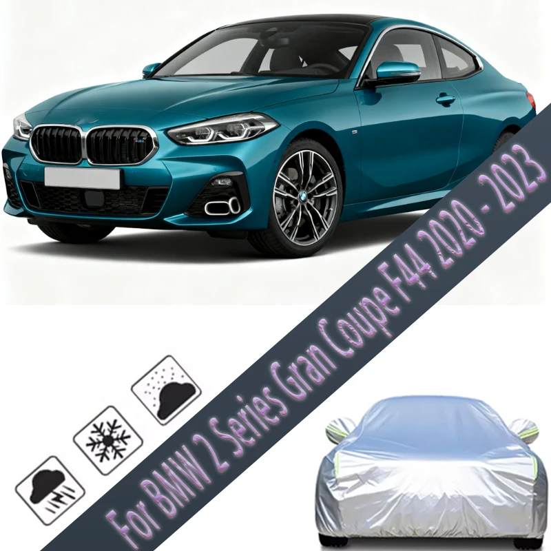 For BMW 2 Series Gran Coupe F44 2020 - 2023 Outdoor Protection Full Car Covers Snow Cover Sunshade Waterproof Dustproof Exterior
For BMW 2 Series Gran Coupe F44 2020 - 2023 Outdoor Protection Full Car Covers Snow Cover Sunshade Waterproof Dustproof Exterior