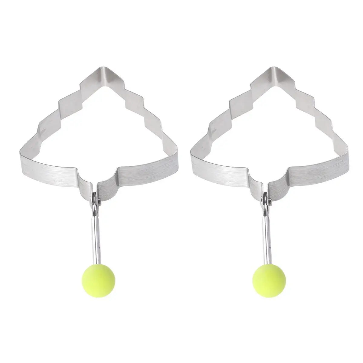 2 Pcs Egg Frying Mold Stainless Steel Shaper Pancake Maker Creative Shape Easy Release Ideal for Breakfast S wiches
2 Pcs Egg Frying Mold Stainless Steel Shaper Pancake Maker Creative Shape Easy Release Ideal for Breakfast S wiches