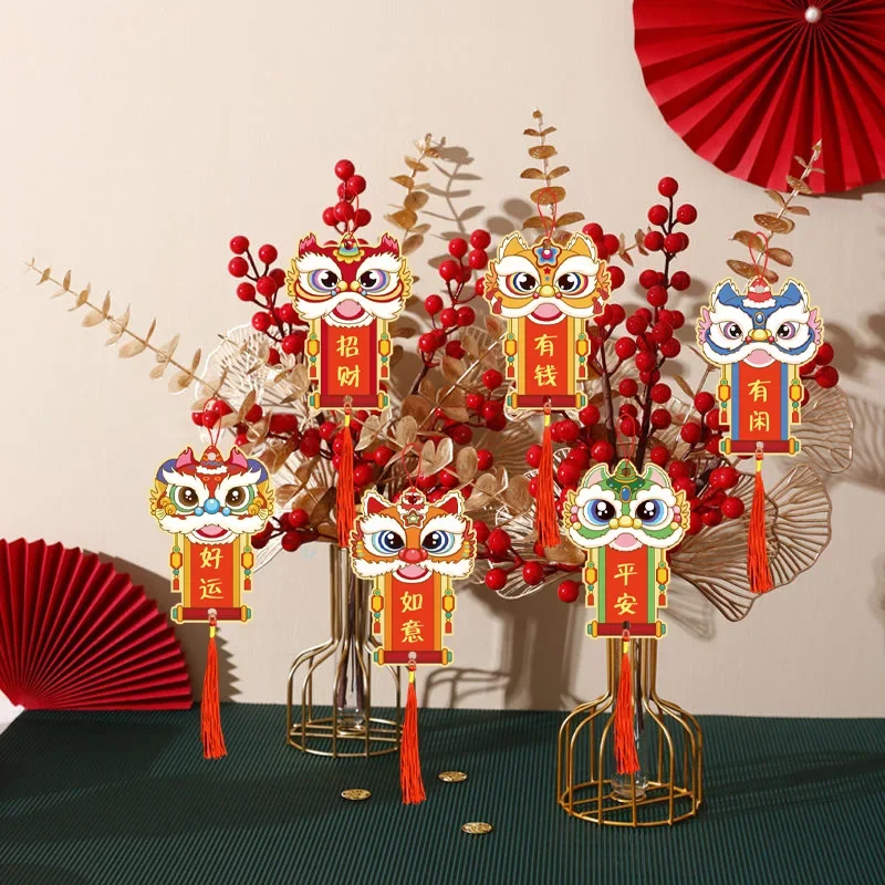 Spring Festival Dragon Year New Year Lion Awakening Pendant Hanger Elevator Decoration Living Room Pot Plant
Spring Festival Dragon Year New Year Lion Awakening Pendant Hanger Elevator Decoration Living Room Pot Plant